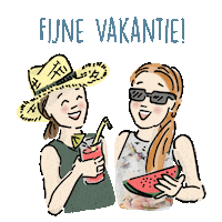 Summer Holiday Sticker by Bonte Raaf