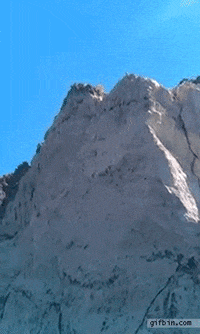 jump cliff GIF