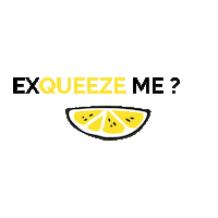 Lemon Excuse Sticker by Publilemon