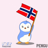 Penguin Flag GIF by Pudgy Penguins