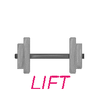 sportona training lift heavy weight Sticker