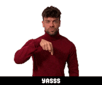 Man Swipe Up Sticker by Mediaset España