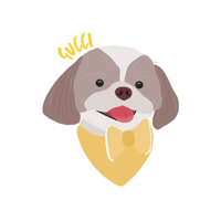 Dog Gucci Sticker