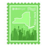 New York Nyc Sticker by ABCLegal