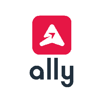 Ally_Event_Management ally ally event management ally red logo ally write and logo Sticker