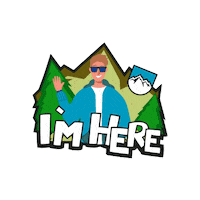 staypesco abruzzo imhere ciaone pescocostanzo Sticker