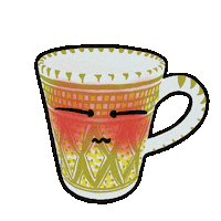 Illustration Drink Sticker by Omamstore
