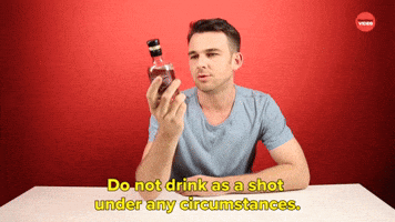 Do not Drink as a Shot