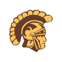 mililanistudentactivities mhs mililani brown and gold trojan pride Sticker