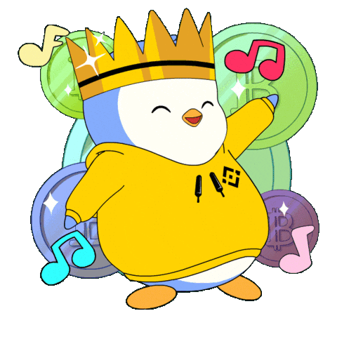 Dance Party Sticker by Pudgy Penguins