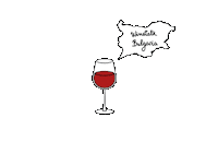 LilysUniverse wine bulgaria winelover glassofwine Sticker
