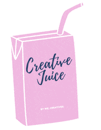 we_creatives pink work blue water Sticker