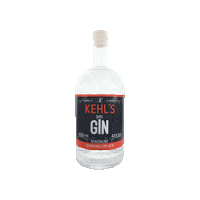 kehls-gin cocktail bottle cocktails gin Sticker