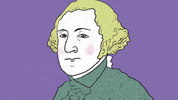George Washington Illustration GIF by American Museum of Natural History