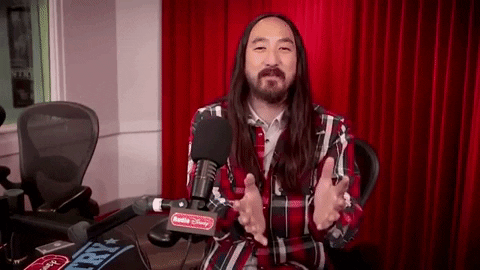 radiodisney giphygifmaker steve aoki radio disney GIF