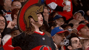 ottawa senators nhl fans GIF by NHL