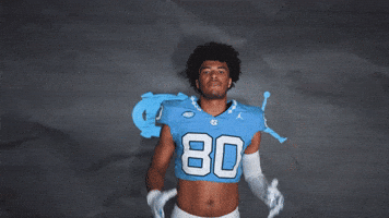 University Of North Carolina Football GIF by UNC Tar Heels