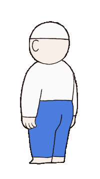 natsugon びっくり え 疑う 振り向く Sticker