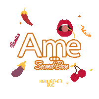 amecosmeticos am ame amecosmeticos amec Sticker