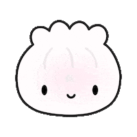 wontoninamillion smile dumpling steamie hagao Sticker