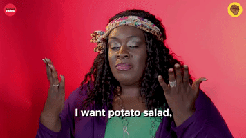 I Want Potato Salad Not Mashed Potatoes