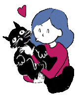 Cat Love Sticker