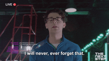 I Will Never Forget That