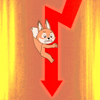 Red Candles Liquidation GIF by Raposa Coffee