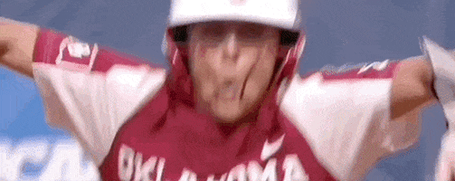 Softball Oklahoma GIF by NCAA Championships