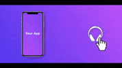 Audio_burst mobile podcast sound audio GIF
