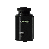 synergic drugs focus caffeine pills Sticker