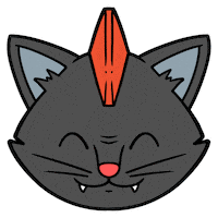 Happy Cat Sticker