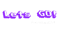 Lets Go Sticker