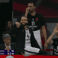 Heat Check GIF by Basketball Club Partizan