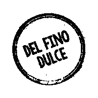 Logo Sticker by Del Fino Dulce