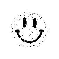 Pixel Smile Sticker by virartz