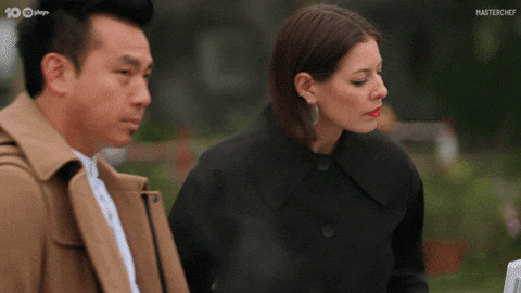 Australia Worry GIF by MasterChefAU