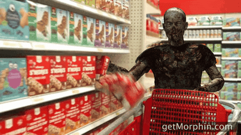 Serious Living Dead GIF by Morphin