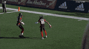 celebrate diontae spencer GIF by REDBLACKS