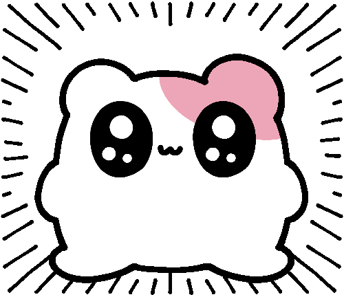 Happy Hamster Sticker