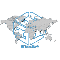 Map Logistics Sticker by Tuscor Lloyds