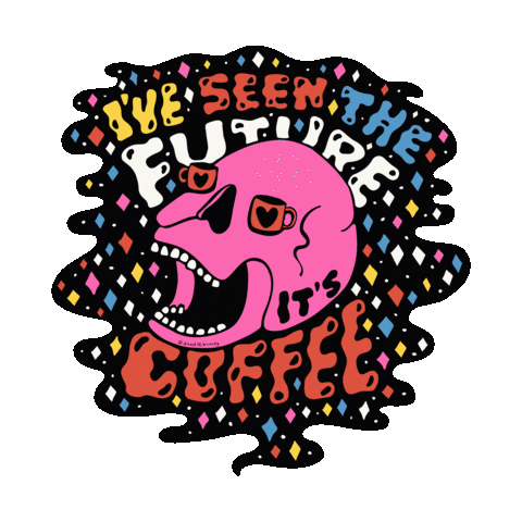 Happy Food Sticker by Doodle by Meg