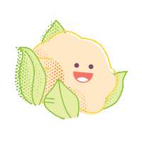 Cauliflower Sticker by Food Literacy Center