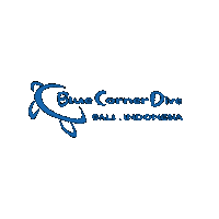 Bluecornerdive bubbles island diving idc Sticker