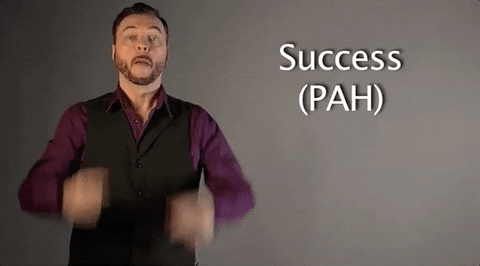 sign language success GIF by Sign with Robert