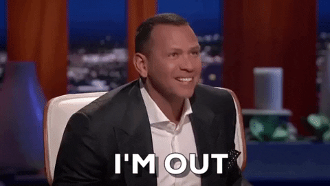 Im Out Shark Tank GIF by ABC Network