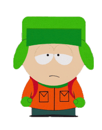 Bored Kyle Broflovski Sticker by South Park