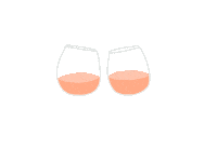 Cheers Wine Sticker