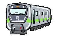 Train Tra Sticker
