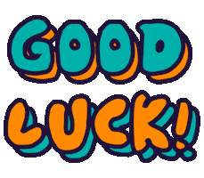 Best Wishes Win Sticker